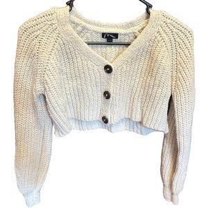 Girl's Cropped Sweater/Cardigan Size 7/8